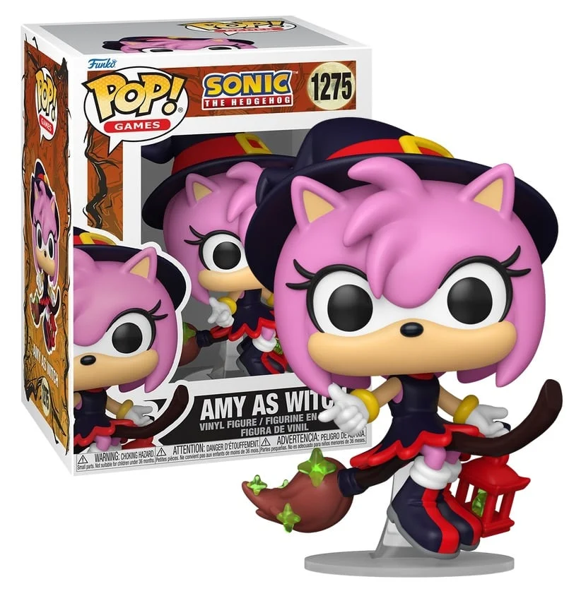 Sonic the Hedgehog POP! Games Vinyl Figure Amy on Broom 9 cm